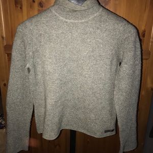 Grey turtleneck